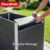 Floordirekt Hochbeet Delos aus WPC & Stahl, Garten Hochbeet Produktbild-Vorschau 8