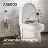 Sedile per WC AREBOS Duroplast a forma di D | Con Anteprima dell’immagine prodotto 6