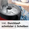 Bosch Serie 2 MUMS2ER01, 3,8 l, Rot, Tasten, 2,4 kg, 1,7 Produktbild-Vorschau 6