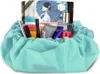 Intirilife Cosmetic Bag in SKY BLUE - Okrúhla Náhľad obrázku produktu 3