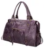 Elara Damen-Schultertasche aus echtem Wildleder Blau  Italy Produktbild-Vorschau 2