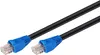 Cavo patch CAT 6 per esterni, U/UTP, nero Anteprima dell’immagine prodotto 1