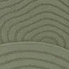 Tappeto rotondo verde con struttura a onde moderno e di Anteprima dell’immagine prodotto 5