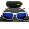 Rechteckige Nerd Sonnenbrille Weiß Matt Herren Damen Produktbild-Vorschau 1