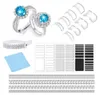 INF Transparentes Spiralen-Ringgrößen-Set TPU+PC 20 Stück Produktbild-Vorschau 1