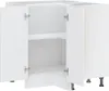 vidaXL Base ad angolo per cucina Porto in legno bianco Anteprima dell’immagine prodotto 5