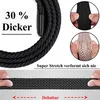 Uni elastický pletený opasek látkový opasek pletený opasek Náhled obrázku produktu 4