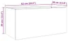 vidaXL Fioriera argento 62x30x29 cm in acciaio inox Anteprima dell’immagine prodotto 8