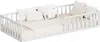 Letto per bambini Vitalispa Minno Bianco 90x200 Senza Anteprima dell’immagine prodotto 5