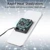 ventilátor na mobilní telefon 5 cm, chladič na mobilní Náhled obrázku produktu 5
