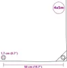 plachta vidaXL 650 g/m² 4x5 m zelená Náhľad obrázku produktu 5