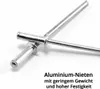 STAHLWERK Assortimento di rivetti 1000 pezzi in alluminio Anteprima dell’immagine prodotto 2