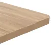 vidaXL Bistro stôl svetlo hnedý 50x50 cm MDF Náhľad obrázku produktu 2