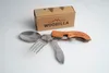 Woodilla - Cubiertos de camping para exteriores: juego de Vista previa de la imagen del producto 2