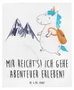 Mr. & Mrs. Panda Bettdecke Einhorn Bergsteiger - Weiß - Produktbild-Vorschau 1