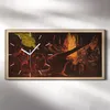 Dekor Leinwand Uhr Wandbilder Geräuschlos Kunstdruck 60x30 Produktbild-Vorschau 2