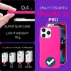Custodia Neon per iPhone 15 Pro Custodia in silicone Anteprima dell’immagine prodotto 4