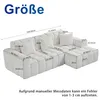 STILVORA Modulares Ecksofa 3-Sitzer mit Chaiselongue, Big Produktbild-Vorschau 7