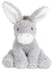 Esel sitzend 23cm grau kuschelweich Zottelfell Kuscheltier Produktbild-Vorschau 1