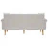 A rear view of a beige sofa. Anteprima dell’immagine prodotto