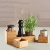 Contenitori impilabili in bambù, set da 4 pezzi. Organizer, Anteprima dell’immagine prodotto 5