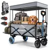 Chariot électrique avec toit de protection et pneus Voir les images du produit 1