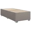 Hochwertig Boxspringbett mit Matratze Taupe 100x200 cm Produktbild-Vorschau 8