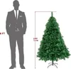 FCH 150cm Künstlicher Weihnachtsbaum mit 350 Spitzen PVC, Produktbild-Vorschau 7