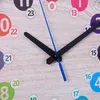 Relaxdays Wanduhr Kinder, Ø 30 cm, bunte Zahlen, Uhrzeit Produktbild-Vorschau 6
