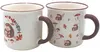 Kaffeebecher aus Porzellan im 2er Set, Niedliches Produktbild-Vorschau 6