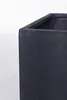 VIVANNO Pflanzkübel Fiberglas BLOCK Würfel, Kieselanthrazit Produktbild-Vorschau 5