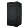 A black grow tent is shown against a white background. Produktbild-Vorschau