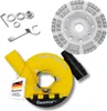 Absaughaube für Winkelschleifer + 125 mm Diamantschleiftopf Produktbild-Vorschau 1
