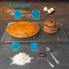 Intirilife Multifunktionales Edelstahl Abkühlgitter Produktbild-Vorschau 3