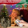 UISEBRT 3er Set LED-Kerzen mit Lichterkette, flammenlos, Produktbild-Vorschau 3