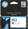 The image shows the packaging of an HP 953 cyan ink cartridge. Produktbild-Vorschau