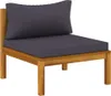 vidaXL 6-tlg. Garten-Lounge-Set mit Auflage Massivholz Produktbild-Vorschau 9