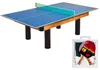 Tavolo da ping pong con set di reti, 2 racchette e palline Anteprima dell’immagine prodotto 1