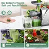 Aobosi Slow Juicer AMR520, pomalý odšťavňovač s 8stupňovým Náhled obrázku produktu 5