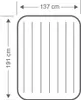Intex 64102 Durabeam Full Single High Airbed 191X137X25Cm Produktbild-Vorschau 29