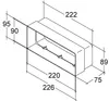 Płaski przewód o wymiarach 222 x 89 mm do 220 x 90 mm, Podgląd zdjęcia produktu 2