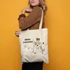 Andere Studentinnen Du Jutebeutel Stoffbeutel Canvas  Pferd Produktbild-Vorschau 4