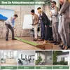GOPLUS Golf Puttingmatte, Golftrainermatte mit 3 Golfbälle Produktbild-Vorschau 6