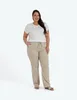 Moraj Damen Hose gerade mit Bindeband elastisch – Ecru, Produktbild-Vorschau 5