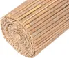 A rolled-up bamboo fence mat on a white background. Podgląd zdjęcia produktu