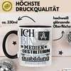 Mediengestalterin Ausbildung Start Geschenk Tasse Ich Bin Produktbild-Vorschau 3