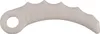 A single white plastic replacement blade for a tool. Podgląd zdjęcia produktu