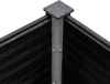 vidaXL Garten-Hochbeet 200x50x54 cm WPC Grau Produktbild-Vorschau 5