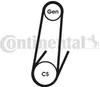 Cintura con nervatura a V CONTITECH 4PK592 ELAST Anteprima dell’immagine prodotto 3