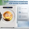 Kompakter Wäschetrockner 3 kg, 6 Programme, 40-60°C, Produktbild-Vorschau 5